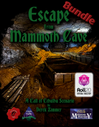 Escape From Mammoth Cave | PDF & Roll20 VTT [BUNDLE]