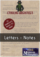 Cthulhu Architect's Handouts - Letters & Notes