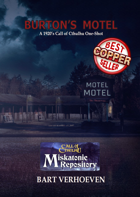 Burton's Motel: A 1920's Call of Cthulhu One-Shot