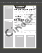 Daggerheart Character Sheet with Card Slots