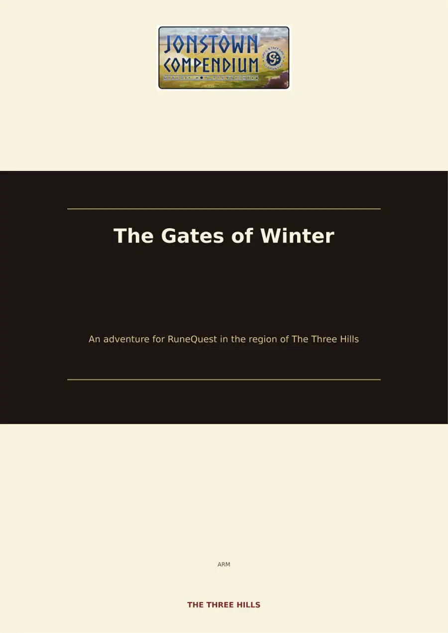 The Gates of Winter — product thumbnail