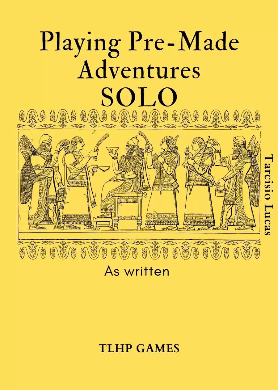 Playing Pre-Made Adventures SOLO as written