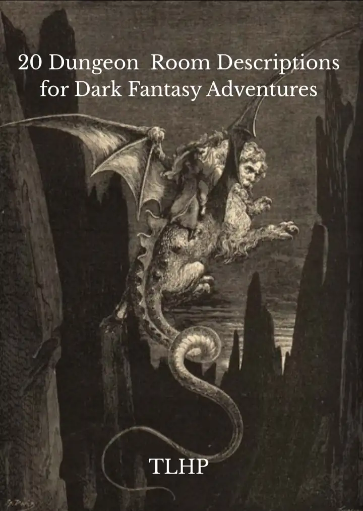 20 Dungeon Room Descriptions for Dark Fantasy Adventures