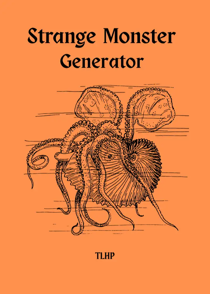 Strange Monster Generator