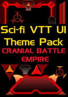 Sci-Fi VTT Thematic User Interface Pack - Cranial Battle Empire