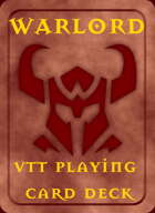 VTT Playing Card Deck – Warlord Deck