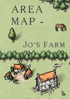 Fantasy/Rural Locations - Area Map - Jo’s Farm