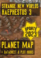 Strange New Worlds – Planetary Map – Haephestus 3 (includes datasheet & plot hooks)