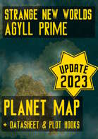 Strange New Worlds – Planetary Map – Agyll Prime (includes datasheet & plot hooks)