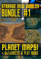 Strange New Worlds - Planetary Map Collection #1 [BUNDLE]