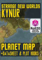 Strange New Worlds – Planetary Map - Kynur - Roll20 VTT Unlock
