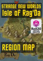 Strange New Worlds – Region Map - Isle of Rag'Da - Roll20 VTT Unlock