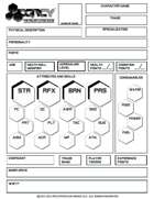 LEGACY THE ROLEPLAYING GAME: CHARACTER SHEET