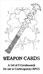 RPG Weapon Cards - Greatswords