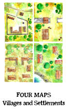Four Maps: Villages and Settlements