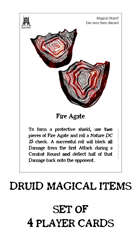 Magical Objects Cards: Druids