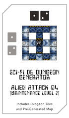 Sci-Fi Dungeon Generator: Alien Attack #4 [Maintenance Level 2]