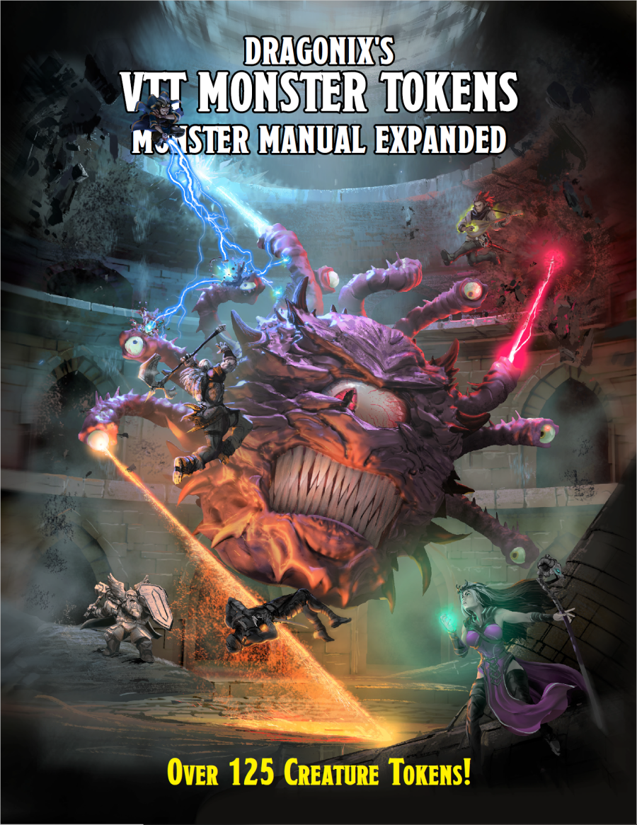 Dragonix's VTT Monster Tokens: Monster Manual Expanded - Dragonix