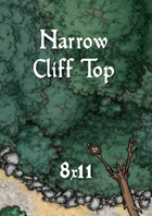 8x11 Battlemap - Narrow Cliff Top
