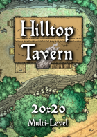 Multilevel Battlemap - Hilltop Tavern