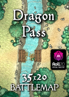 35x20 Battlemap - Dragon Pass | Roll20 VTT