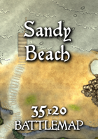Sandy Beach Battlemap