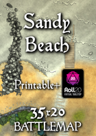 Sandy Beach Battlemap [BUNDLE]