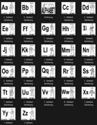 Battletech Alphabet Flashcards for Kids