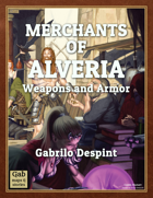 Merchants of Alveria Weapons and Armor
