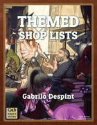 Themed Shop Lists