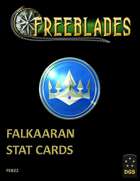 Freeblades Falkaaran Model Stat Cards