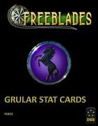 Freeblades Grular Model Stat Cards