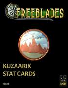 Freeblades Kuzaarik Model Stat Cards