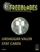 Freeblades Urdaggar Valor Model Stat Cards AUG22