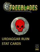Freeblades Urdaggar Tribes of Ruin Model Stat Cards MAR23