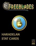 Freeblades Haradelan Model Stat Cards AUG23