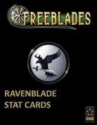Freeblades Ravenblade Model Stat Cards AUG23