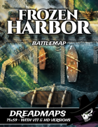 DreadMaps: Frozen Harbor 75x59
