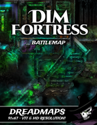 DreadMaps: Dim Fortress 91x67