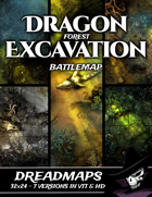 DreadMaps: Dragon Forest Excavation 32x24