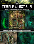 Temple of the Lost Sun - A Winding Ancient Jungle Labyrinth