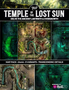Temple of the Lost Sun - A Winding Ancient Jungle Labyrinth (Roll20)