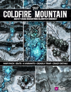 Coldfire Mountain - A Corrupt Icy Snow Mountain, Eldritch Altar, Arcane Ruins, Camp site and more! (Roll20)