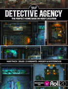 Detective Agency - A Modern or Futuristic Police Spy Precinct Government Crime and Sleuth Headquarters (Roll20)