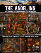 Angel Pub and Inn - 5 Level Victorian Pub and Inn Battlemap