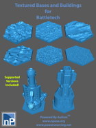 BattleTech Buildings and Bases - pack 2