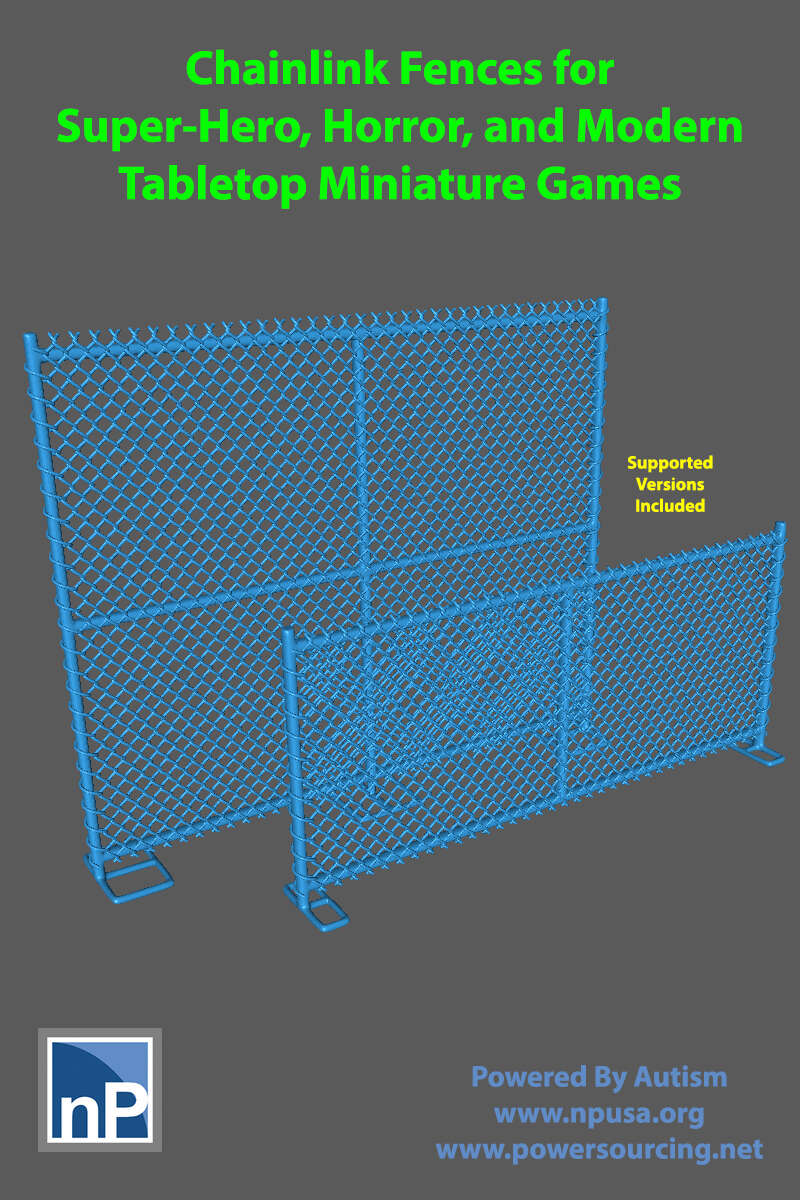 Modern Chain-Link Fence - nonPareil | DriveThruRPG