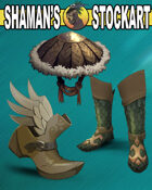 Fantasy Boots and Hat