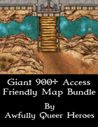Giant 900+ Access Friendly Map Bundle