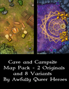 Cave and Campsite Maps